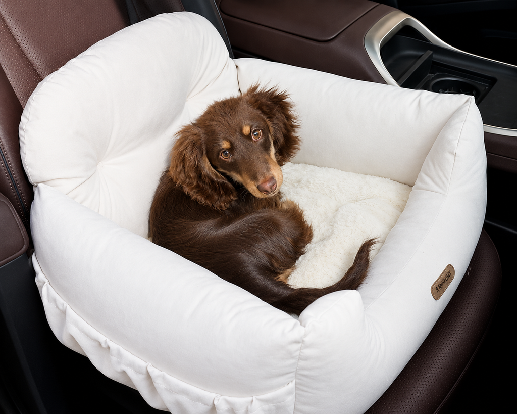 Siège auto confortable pour chien et chat