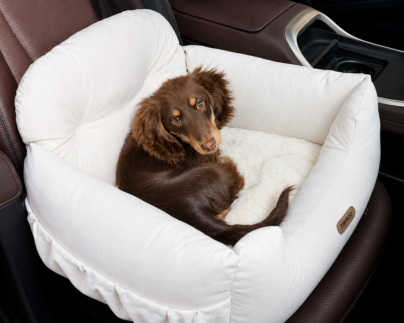 Siège auto confortable pour chien et chat