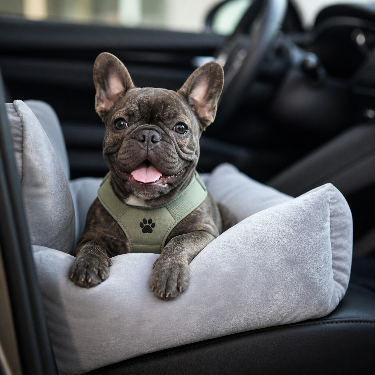 Siège auto confort pour chien et chat
